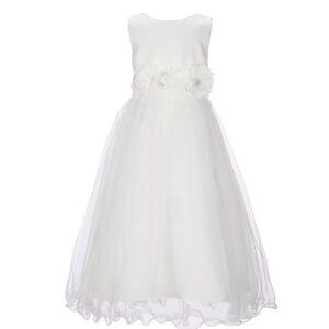 White First Communion or Flower Girl Dress